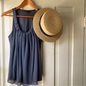 Banana Republic sleeveless rayon chiffon top, S